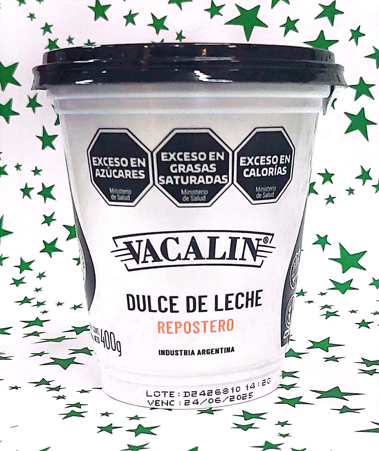DULCE DE LECHE VACALIN REPOSTERO ESPECIAL X 400 GRS
