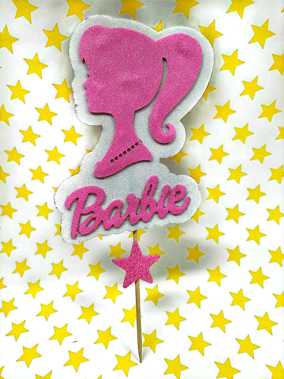 ADORNO GOMA EVA  X UNIDAD [Barbie]