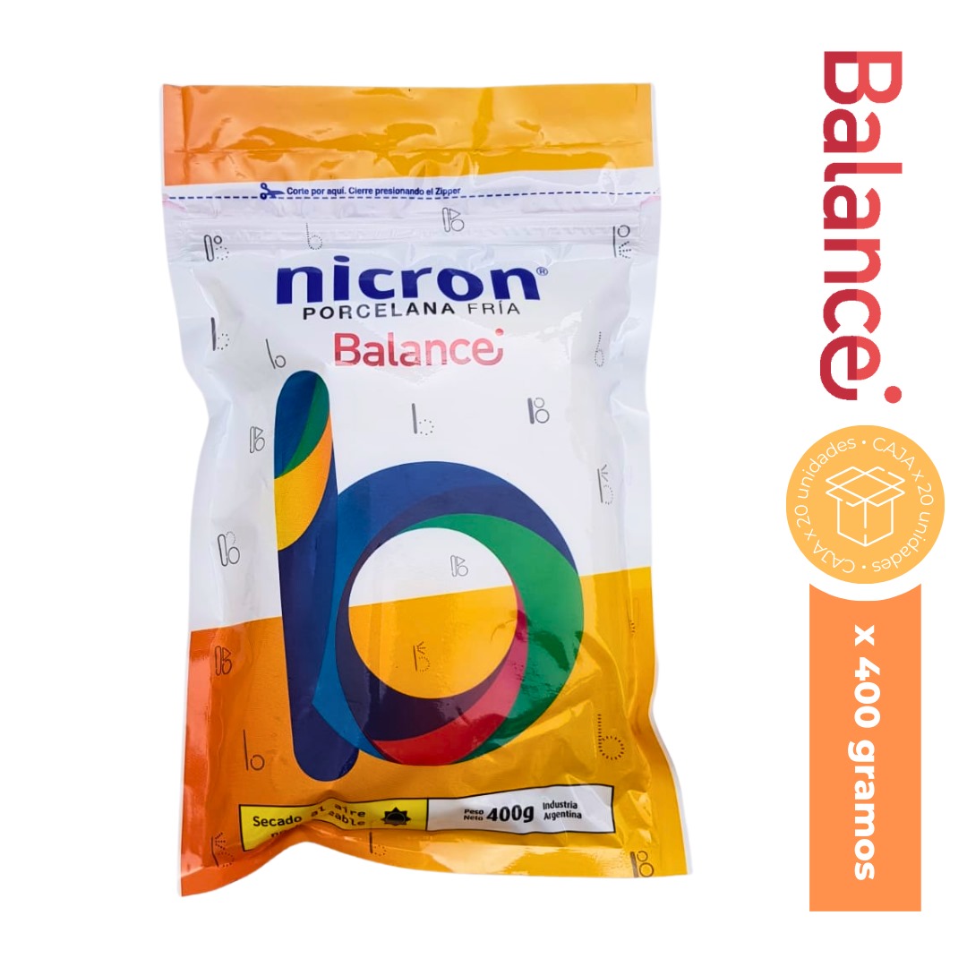 PORCELANA FRIA NICRON BALANCE X 400 GRS