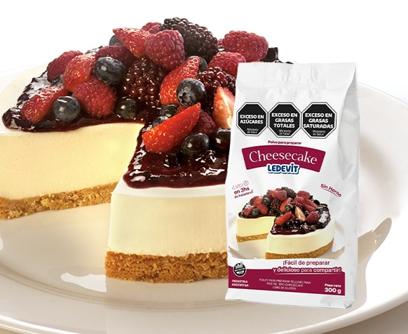 PREMEZCLA CHEESECAKE LEDEVIT X 300 GRS