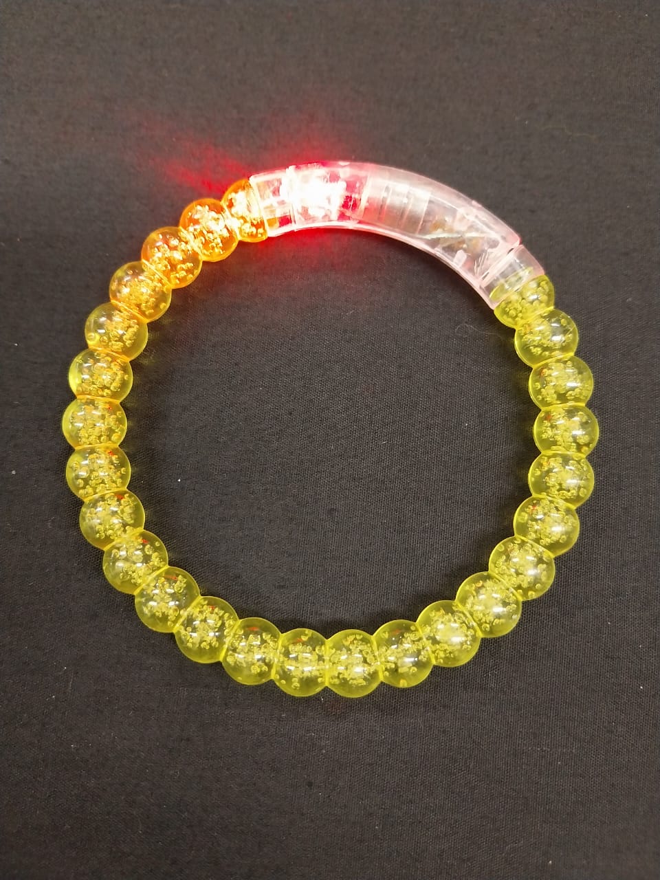 PULSERA ACRILICA PERLA LUMINOSA 3181-10