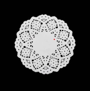 BLONDA BLANCA REDONDA 10CM X 100