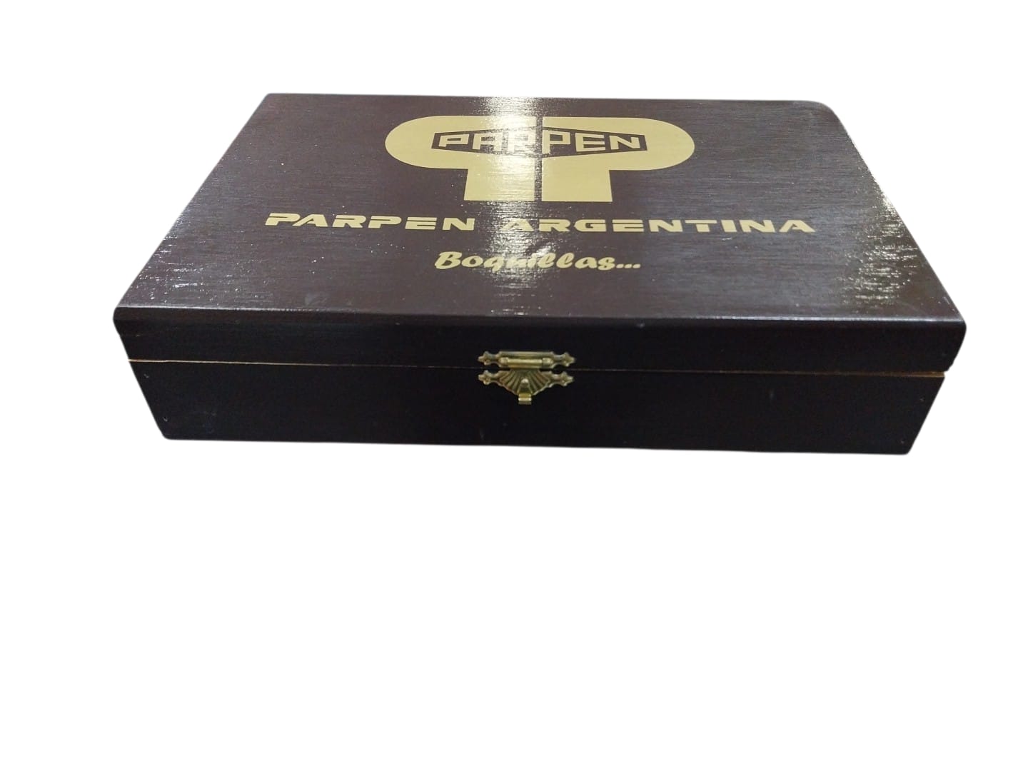 CAJA MADERA P/ 60 BOQUILLAS CHICAS